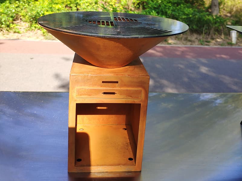 Corten Bbq Outdoor Barbecue Grill Agencies New Zealand